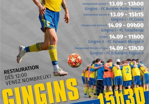 Programme fin de semaine