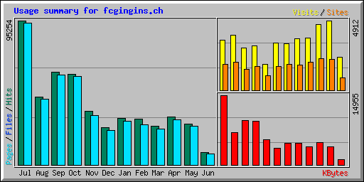 Usage summary for fcgingins.ch